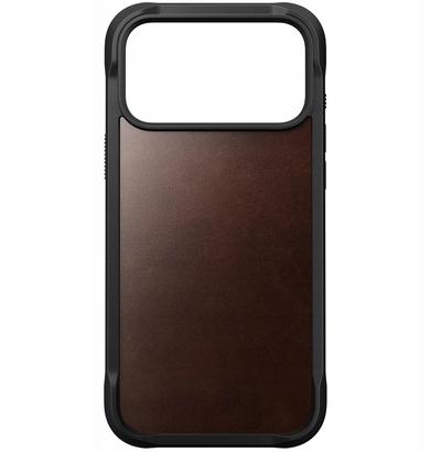 Futrollë Nomad MagSafe Leather Case, për iPhone 17 Pro Max, lëkurë e zezë