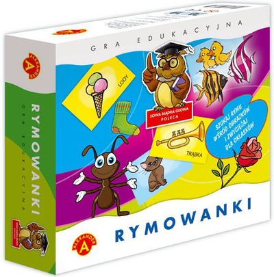 Loja edukative Alexander Game Rhymes 0494, për fëmijë 5+, shumëngjyrëshe