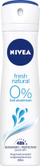 Deodorant për femra Nivea Fresh Natural, 150ml, i bardhë