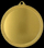 Medalje sportive Victoria Sport Medal, total gold, ngjyrë ari