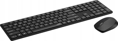 Сет тастатура и глушец Rapoo Multi Mode 8020M, безжичен, Блутут, црн