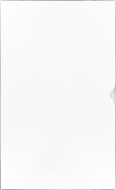 Derë inspektimi AirRoxy Plastic ABS 250x400, plastike e fortë, e bardhë