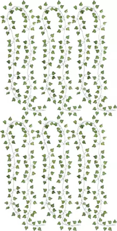 Garlandë dekorative me hedera artificiale, 12.6 m, jeshile
