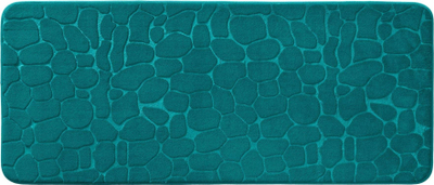 Tapet banjoje Ricochet Solid Relief, mikrofiber, 50 x 120 cm, smerald