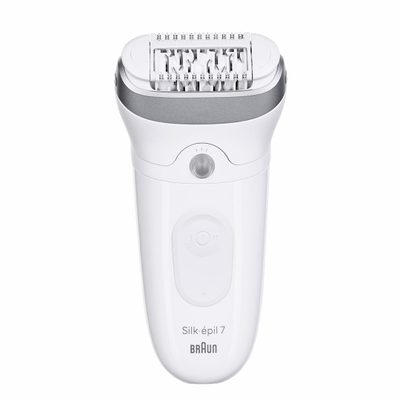 Epilator Braun Silk épil 7 7041, për trup dhe këmbë, i bardhë
