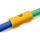 Aksesor noti Comfy Connector për noodles, 22.5cm, prej shkumë, i verdhë