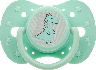 Biberon qetësues Soothing pacifier, silikon, 6m+, transparent