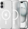 Mbulesë mbrojtëse Tech-Protect Magslim MagSafe për iPhone 16, mat, e bardhë