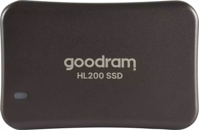 Disk i jashtëm SSD Goodram HL200, 256GB, USB Type C, i zi