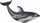Figurinë lodër Collecta Pacific Dolphin 004-88612, delfin i Paqësorit, shumëngjyrësh