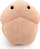 Jastëk ngrohës qesharak Willy the Warmer, 30.5cm, me qese fara, shumëngjyrësh