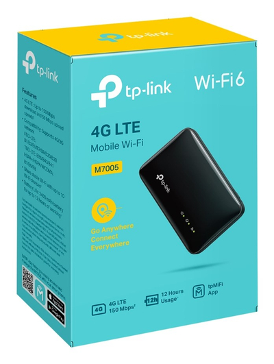 Ruter mobil Wi Fi TP Link M7005, 4G LTE, hotspot portativ, i zi