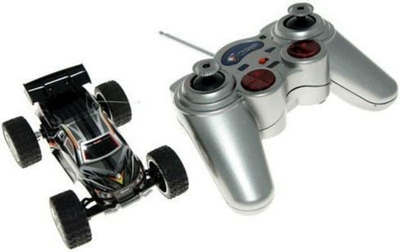 Makinë me telekomandë WL Toys Mini Truggy High Speed ​​(WL / 2019), e hirtë/ e kaltër