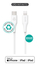 Kабел eSTUFF INFINITE Super Soft, USB-C - Лајтнинг, 2m, бел