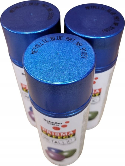 Spraj boje Schuller Prisma Effect Metallic Blue, efekt metalik, 400ml, blu metalike