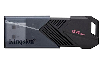 USB flash Kingston DataTraveler Exodia Onyx, 64GB, USB 3.2, paketim 5 copë, e zezë