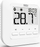 Termostat wireless Tech ST-295 V2, për ngrohje dhome, me ekran që ndriçon, i bardhë