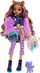 Kukull Monster High Clawdeen Wolf, me aksesorë, e purpurt