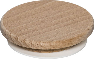 Kapak druni Weck, 60mm, dru ahu, ngjyrë natyrale