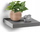 Raft muri Classic Grey, MDF, 25 cm, gri