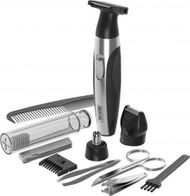Makinë prerëse flokësh Wahl Travel Kit Deluxe, e zezë/argjendtë
