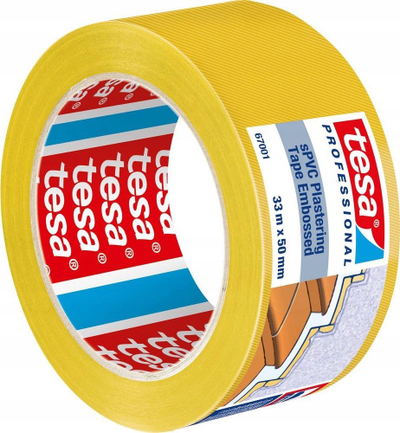 Shirit suvatimi Tesa 67001, 33m, 50mm, i verdhë