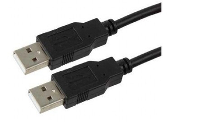 Kabllo Gembird, USB A / USB A, 1.8 m, e zezë
