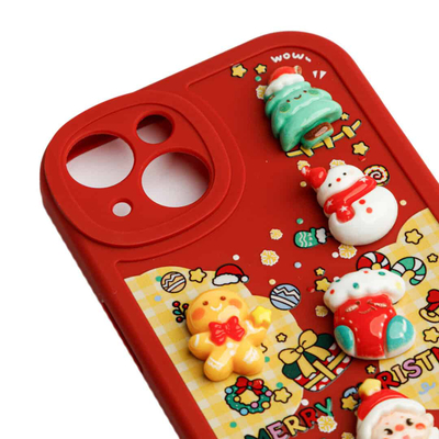 Fotroll për telefon TECH TIME Christmas Edition Cherry Red