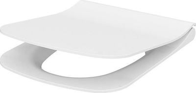 Kapak tualeti Cersanit City, soft close, duroplast, i bardhë