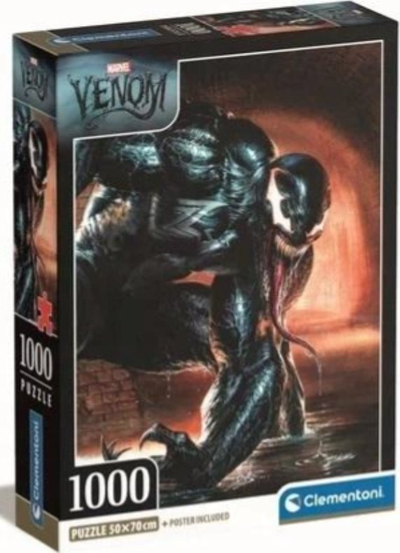 Puzzle Clementoni Marvel Venom, 1000 copa, 50x70cm, shumëngjyrësh