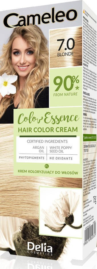 Bojë flokësh Delia Cosmetics Cameleo Color Essence, nuanca 7.0 Bionde, 75 g