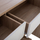 Bife Jolene HM2234.02, 2 sirtarë 4 dyer, 120x40x80cm, sonoma me të bardhë