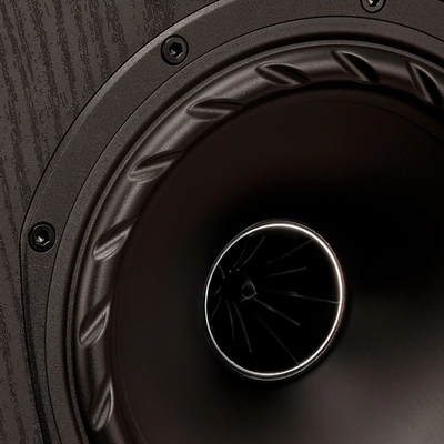 Bafle dyshemeje Fyne Audio F501e, 150W, BassTrax, Black Ash