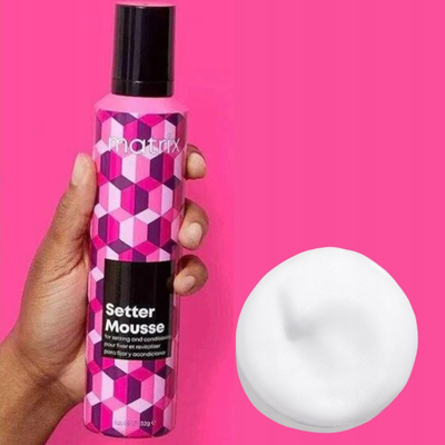 Shkumë flokësh Matrix Setter Mousse, 232g, e tejdukshme