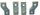 Busbar lidhje ETI Polam ETIBREAK ZB2 400/3, 3P, 400A