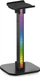 Држач за слушалки Mozos D11, RGB, пластика, Црна