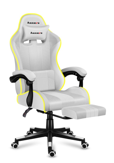 Karrige lojrash Huzaro Force 4.7, 140 kg, e bardhë