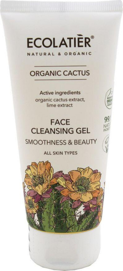 Xhel pastrues për fytyrë Ecolatier Organic Cactus, 100 ml