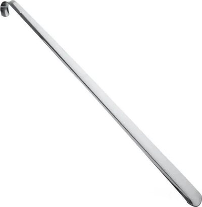 Lugë këpucësh Wenko Extra Long 4716010100, metal, ngjyrë argjendi