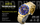 Orë dore Invicta Pro Diver, kuarc, çelik inox, ari blu
