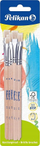 Set penelash Pelikan 613F, 5 copë, majë e sheshtë, dru natyral