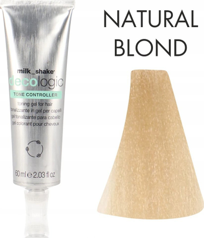 Xhel tonalizues flokësh Milk_Shake Decologic Tone Controller Natural Blond, 60ml