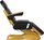 Karrige estetike SILLON LUX 273b, 3 motorë, elektrike, e zezë me ari