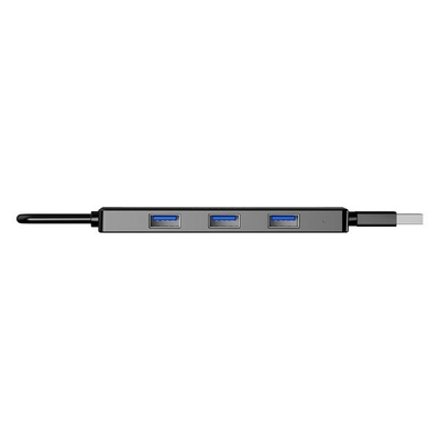 USB хаб Unitek USB-A, 4 порти, 5 Gbps, црн