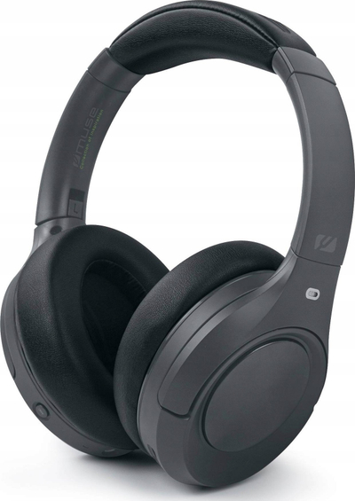Kufje Muse M-295, Bluetooth, ANC, over ear, me mikrofon, të zeza