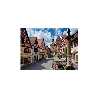 Puzzle Ravensburger Rothenburg ob der Tauber, 500 copa, për të rritur edhe për kalamaj