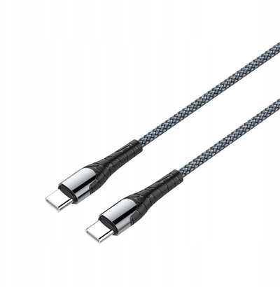 Кабел USB-C ColorWay CW-CBPDCC0, 65W PD, 3.0A, 1m, бел