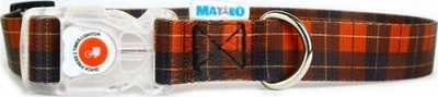Qafe qeni Matteo Plaid me LED, 25mm, 38-65cm, shumëngjyrshe