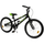 Biçikletë për kalamaj Enero Young Rider 20", çelik, fren V-Brake, e zezë me jeshile