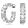 Vathë për femra Swarovski, të argjendtë